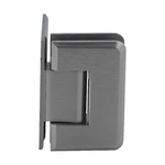 Brushed Nickel Pinnacle 544 Series Degree Wall Mount Offset Back Plate Hinge. Fixed Price $45.64.