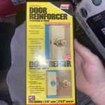Mag Security Solid Brass Reinforcer 2001-PBV Fits Doors 3/8 Thick. Fixed Price $10.00.
