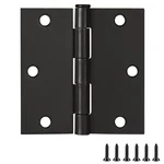 10 Pcs Interior Door Hinges Square Corner Bronze 181503 31/2X31/2 Inch. Fixed Price $22.87.