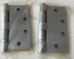 Pack Bolton Hardware 4-1/2 X Hinges # HY-344545-2B-626-S-US26D. Fixed Price $18.95.