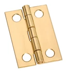 National Hardware N211-292 Solid Brass Decorative V1801 Narrow Hinge 1-1/2X1 In.. Fixed Price $9.77.