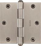 Baldwin 9BR7025-005 3.5" Matte Antique Nickel Square Hinge. Fixed Price $9.95.