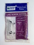 Chain Link Fence Lag Screw Hinge 5/8 X 4.5" Master Halco. Fixed Price $5.97.
