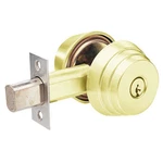 Arrow Double Cylinder Deadbolt Cs 3/4 Bright Brass (03) E62-3. Fixed Price $45.00.