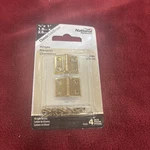 National/spectrum Brands Hhi N211-326 3/4 X 1-INCH Brass Hinge, 1-4-PACK. Fixed Price $9.99.