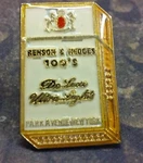 Benson & Hedges 100'S Cigarettes Pin Badge Deluxe Ultra Lights. Fixed Price $15.45.