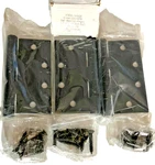 Emtek 94015 Fb 4.5 X 3.4MM Sqcr Pcs Flat Black Ball Bearing Hinges Nos. Fixed Price $68.88.