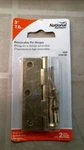 National Hardware N142-067 3" Removeable Brass Hinge, Free Shipping. Fixed Price $10.00.
