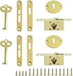Tulead Mini Box Locks Mortise Wooden Jewelry Gold. Fixed Price $13.21.