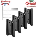 Stainless Steel Door Swing HINGE,4 Pack 4INCH Black Matte Self Closing. Fixed Price $55.99.