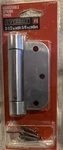 Everbilt Adjustable Spring Door Hinge 3.5 5/8 Radius Satin Chrome 274 627. Fixed Price $10.00.