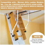 Replacement Hinge Arms & Springs For PRE-2006 Werner Ladders. Fixed Price $105.59.