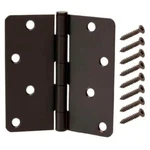 Lot Of 22 Everbilt 715318 In. Oil-rubbed Bronze 1/4 Radius Door Hinge. Fixed Price $60.00.