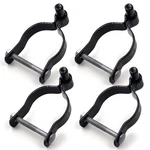 (4 Pack) 2-7/8" Pressed Steel Chain Link Fence Gate Post Hinge, Heavy-duty Ch.... Fixed Price $56.65.