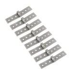8PCS 3 Inch Silver Folding Butt Hinges Stainless Steel Furniture Door Window .... Fixed Price $26.16.