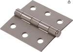 Hillman Hardware Essentials Door Hinges Stainless Steel 2.5" 852844 2PC. Fixed Price $14.95.