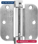 Amazon Basics Self-closing Door Hinge, 3.5 X Inch, 5/8-INCH Radius, Sat. Fixed Price $11.42.
