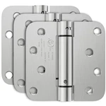 Bubxo 3 Self Closing Door Hinges Inch, 4" Pack, Brushed NICKEL-5/8''. Fixed Price $41.00.