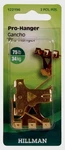 Hillman Anchorwire 75 Lb. Pro Hanger Picture Mirror Wall Hook Brass Pk 122196. Fixed Price $7.99.