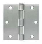 Cosmas Satin Nickel Door Hinges 3.5" With Square Corners 37618. Fixed Price $8.99.