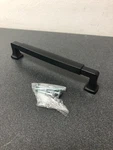 Amerock BP36889FB Stature 6-5/16" Center Cabinet Handle Pull Matte Black. Fixed Price $13.85.