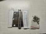 Baldwin Estate 1030 264 3" X Mortise Hinge Square Corner Satin Chrome. Fixed Price $14.99.