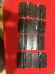 Penrod Oil Rubbed Bronze Door Hinges 4" X With 5/8" Radius Corners Lot Of. Fixed Price $18.99.
