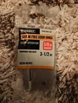 Everbilt Squeak-free Door Hinge Satin Nickel 3-1/2" X 5/8" Radius 1005694767. Fixed Price $14.99.