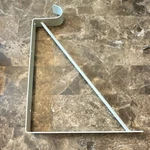 Stanley Metal Shelf Bracket Painted Finish 2 Holes/leaf 1 Pack Mpn 7046-DW. Fixed Price $59.99.