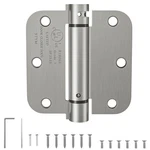 Hosom Self Closing Door Hinge Inch, Spring 3.5" 1 Pack, Brushed Nickel. Fixed Price $16.78.