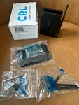 GEN044, Matte Black Shower Door Hinge Offset Back Laurence New. Fixed Price $45.50.