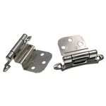 Amerock BP7928-26 Polished Chrome Self-closing, 3/8" Inset Hinges, 1 Pair. Fixed Price $7.73.