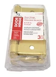 Prime Line Door Hinges 3 Pack Smooth Pivot Ball Bearing 4-1/2" Square Corner. Fixed Price $19.01.
