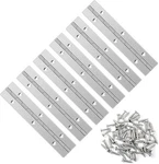 Inch Stainless Steel Piano Hinge Heavy Duty With 36 SILVERY-6PCS. Fixed Price $14.76.