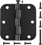 42 Pack Matte Black Hinges For Doors 3.5 X Inch, Interior ROUNDED5/8 Ra. Fixed Price $73.99.