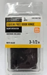 Hinges Everbilt Squeak Free Door Matte Black 3-1/2" 5/8 Radius Pk. Fixed Price $7.00.