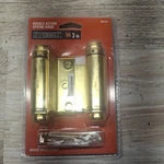 Everbilt Double Action 3" Spring Hinge, Brass Finish 221, Lot Of. Fixed Price $30.00.