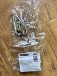 Amerock 2-PACK 1/2-IN Satin Nickel Self-closing Cabinet Hinge. Fixed Price $12.00.