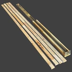 National Hardware Pocket Door Frame & Set Sz 36 Silver N186-858. Fixed Price $70.56.