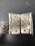 Deltana S44R4HD15 X Satin Nickel Mortise Hinge With 1/4" Radius - Pair. Fixed Price $17.16.