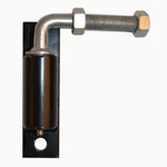 Aleko 3/4 J-bolt Steel Hinge For Swinging Gates Doors Heavy Duty Black 330LB. Fixed Price $26.30.