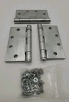 Hager BB1279, 010108, 4.5" X Door Hinges & Screws, 3 Pack. Fixed Price $19.00.