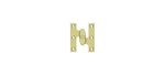 Deltana OK2520U3-R 2-1/2" X Olive Knuckle Hinge; Bright Brass Finish. Fixed Price $36.68.