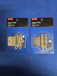 Cabinet Hinges Bulldog Hardware Satin Nickel Self Closing Lot Of 2. Fixed Price $14.00.