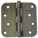 Gliderite 4" Antique Brass Door Hinges 5/8" Radius 4058-AB-1. Fixed Price $5.99.