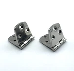 (2) Oem Taco Polished 316SS Heavy Duty Boat Hatch Hinge 3" X 1-1/2", Barrel Up. Fixed Price $17.48.
