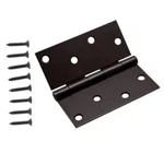 Everbilt 4 Square Edge Door Hinge 715-786 Oil Rubbed Bronze Finish Set Of 3. Fixed Price $12.99.
