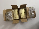 Hager 3.5" X Plain Bearing 1/4" Radius Corner Mortise Hinge - 2 Pack. Fixed Price $16.20.