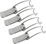 4PCS Spring Loaded Toggle Latch Hasp Iron Plated Nickel Silver Catch Clamp. Fixed Price $14.12.