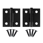 Uniqantiq Hardware Supply Oil Rubbed Bronze Butt Hinges Removable Pin 1-1/2 X. Fixed Price $76.39.